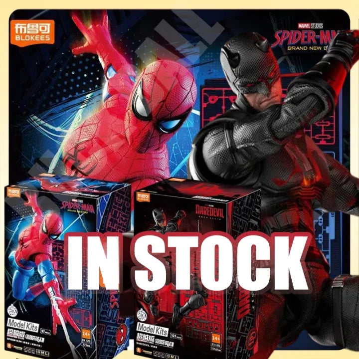 Spider-Man Assembly Model Kit - Peter Parker ABS Action Figure Toy for Kids & Collectors