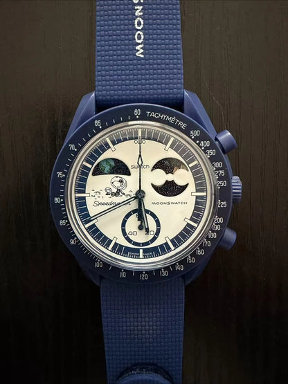 Anime Snoopy Quartz Watch - Luminous Chronograph Sports Wristwatch with Nylon Strap