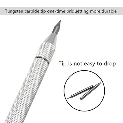 Diamond Scribing Pen with Tungsten Carbide Tip | Engraving and Stylus Pen for Glass, Ceramic, Metal | Hand Tool