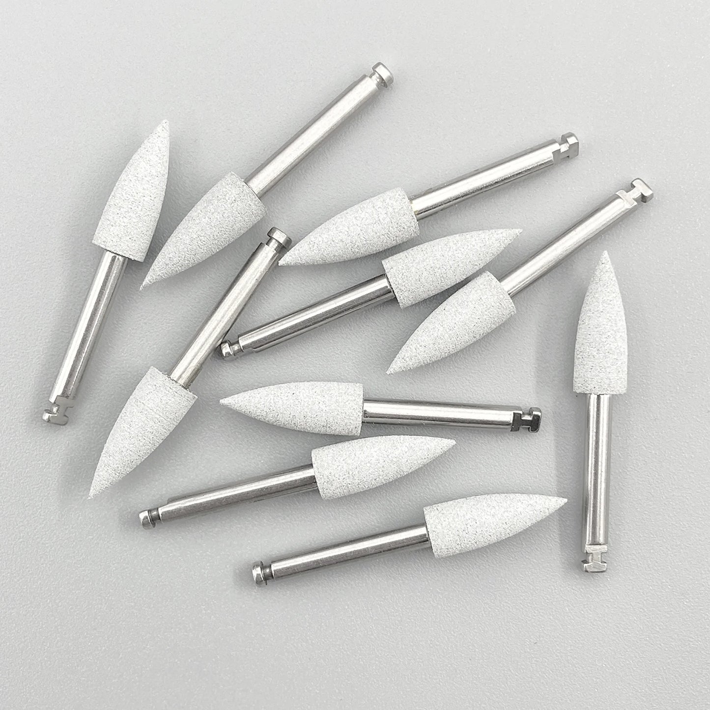 WELLCK Dental Silicone Grinding Heads – 12/10pcs Teeth Polisher for Low-Speed Dental Tools & Lab Use