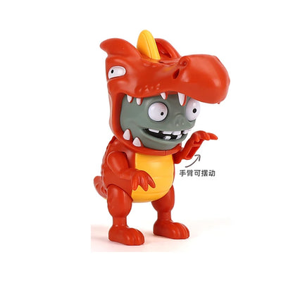 Plants vs Zombies Anime Action Figures – Peashooter & Pirate Zombie Model Set, Collectible Game Characters Kids Toy Gift Statue Figures