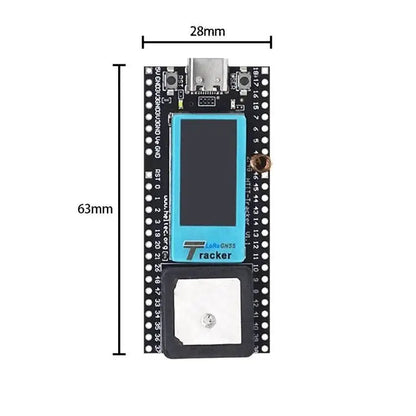 Heltec ESP32 LoRa Meshtastic Tracker – SX1262 Wi-Fi, Bluetooth & GPS Asset Tracker for Vehicles, Bikes, Pets & Kids