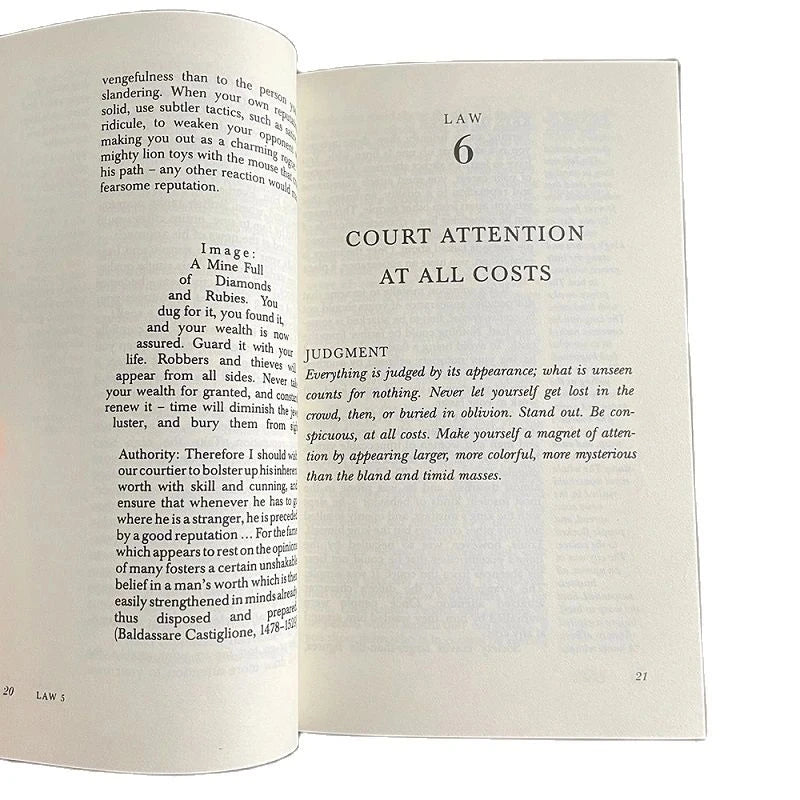The Concise 48 Laws of Power by Robert Greene – Political Leadership, Philosophy & Motivation Book for Adults