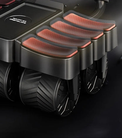 Smart Fit Abdominal Wheel – Six Wheels & Eight-Elbow Automatic Rebound with Mobile App Connectivity
