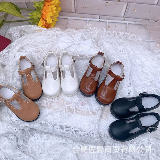 60CM BJD Doll Shoes - PU Leather Single Sandals Accessories for 1/3 Scale Dolls