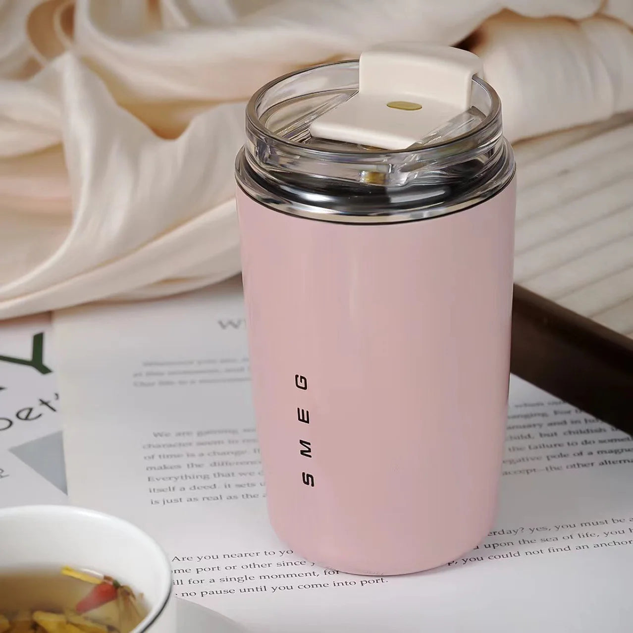 Vacuum Insulated 240ml Car Travel Coffee Cup – Double Wall Thermos Bottle for Hot & Cold Temperature Retention