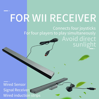 Wired IR Sensor Bar for Nintendo Wii – Motion Receiver with Extension Cord