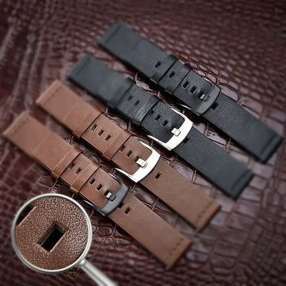 High-Quality Leather Strap for Apple Watch Ultra 2 - Compatible with 49mm, 45mm, 41mm, 44mm, 40mm, and IWatch Series 6, SE, 5, 4
