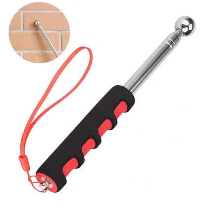 Retractable Self-Defense Stick - Portable Hollow Drum Detection Hammer