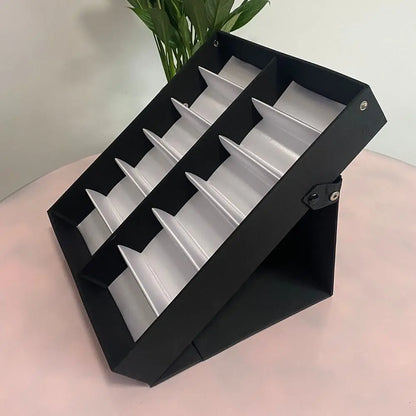 12-Slot Glasses Tray – Sunglasses and Eyeglass Organizer Display Case Holder