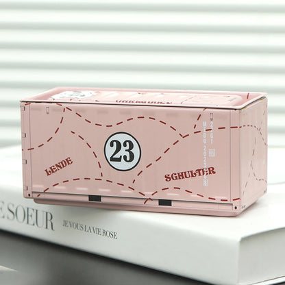 Mini Iron Storage Box - Creative Desktop Miniature Container for Small Items, Collectibles & Christmas Gifts