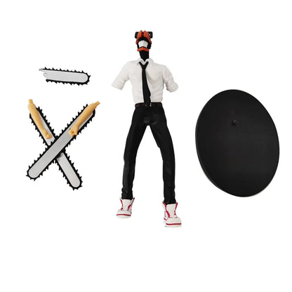 Chainsaw Man Denji Anime Figure 19cm - Denji Power Action Figure Collectible Model Toy