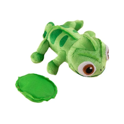 15cm Cute Chameleon Shoulder Plush - Creative Stuffed Lizard Doll, Clothing Accessory & Birthday Gift