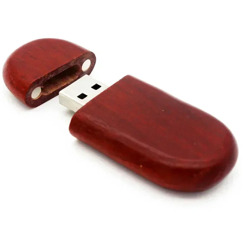 JASTER Wooden Bamboo USB Flash Drive 2.0 – 4GB/8GB/16GB/32GB/64GB/128GB Memory Stick Custom Logo Pendrive for Wedding Gifts & Personal Use