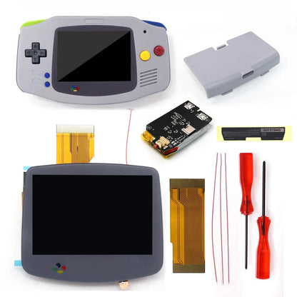 Hispeedido TYPE-C GBA LCD Display Upgrade – 3.0" V5 IPS Screen with New Housing Shell