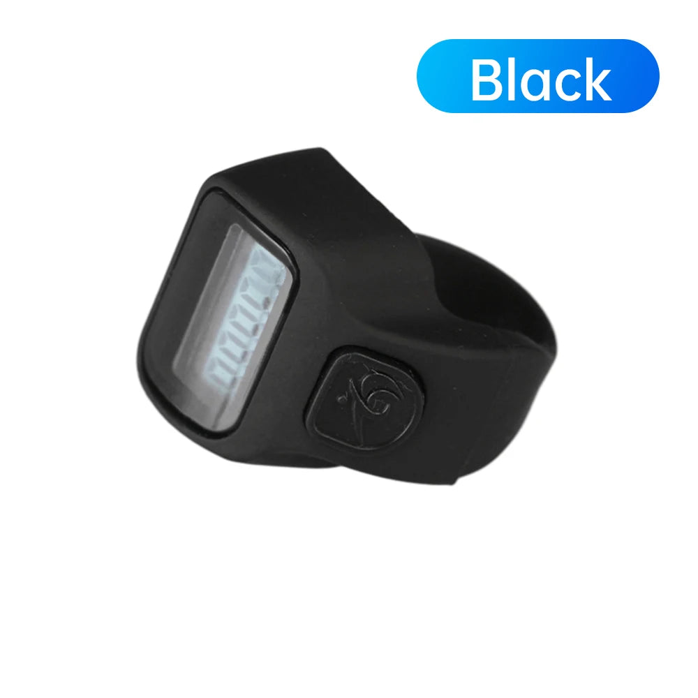 Mini Ring-Shaped Finger Counter — LCD Electronic Digital Tally Clicker for Events, Laps & Counting