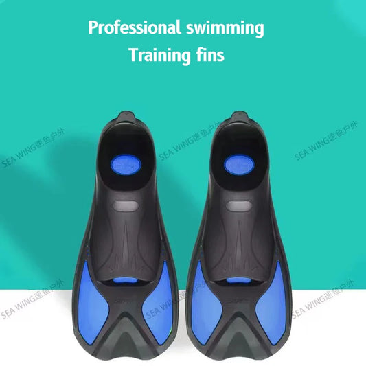 Beginner Swimming Training Fins – Multi-Color Diving Flippers for Swim Practice, Original Factory Frog Shoes