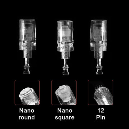 5/10PCS Microblading Bayonet Needles – 1D/1R/3R/5R/5F/Nano Cartridge for PMU Eyebrow, Lip & Eyeliner Tattoo