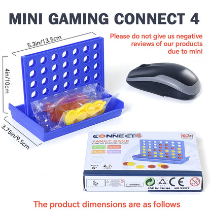 Classic Connect 4 Game – 2 Player Grid Game, Get 4 in a Row for Kids Ages 6+ | Backyard Fun & Family Game