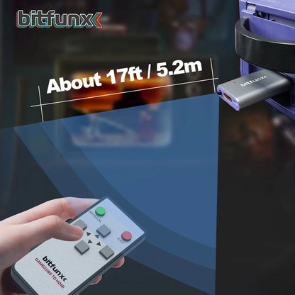 Bitfunx GC Video HDMI Adapter – Digital AV to HDMI Converter for Nintendo GameCube NGC DOL-001 Console