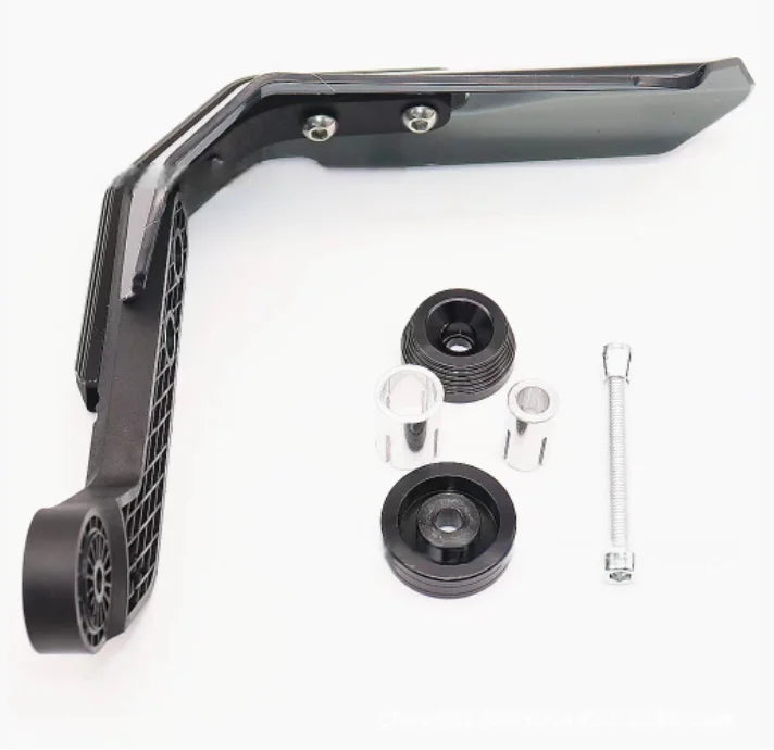 Universal 7/8" Windproof Handlebar Protectors – Aluminum Brake Lever Guards for Motorcycle, Scooter, Mountain and E-Bike