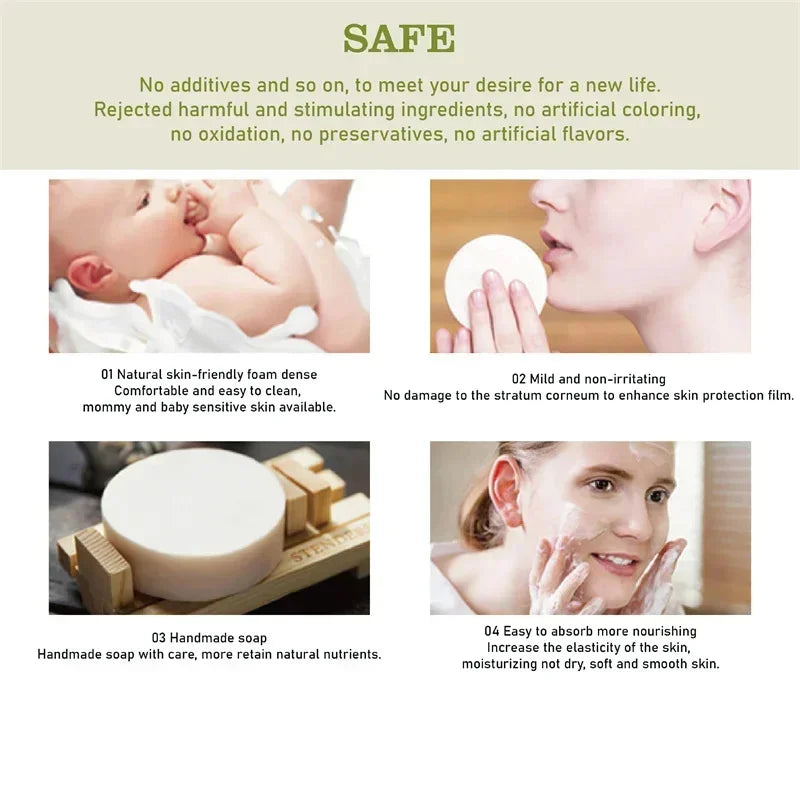 Body Whitening Soap – Underarm & Knee Bleaching, Dark Spot Removal, Chicken Skin Treatment, Dead Skin Exfoliating & Moisturizing
