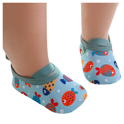 Kids Beach Water Shoes — Boys & Girls Aqua Sneakers for Swimming, Surfing, Diving & Outdoor Activities