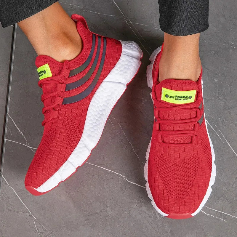 2024 Men's Breathable Sneakers – Comfortable Casual Running & Tennis Shoes for Summer