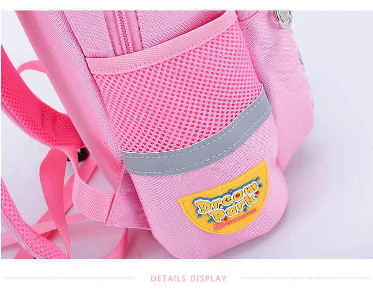 Disney Frozen Elsa Kindergarten Schoolbag - Cartoon Shoulder Bag & Backpack for Boys and Girls, Baby Children Handbag