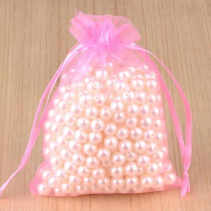 100pcs Organza Gift Bags – 7×9, 9×12, 10×15, 13×18cm Wedding & Jewelry Pouches