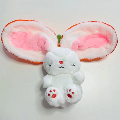 Cute Music Luminous Breathing Bunny Plush Doll – Motion Light Baby Sleeping Toy Soft Cartoon for Early Childhood
