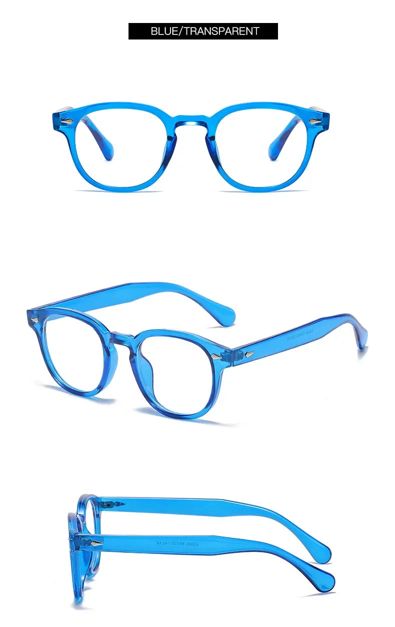 JNPCXI Retro Round Sunglasses – Punk Leopard Rivet Fashion Shades UV400 for Men & Women