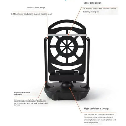 Automatic Phone Step Shaker - Silent Mobile Walking Swing Device for Pedometer & Step Counter Tracking