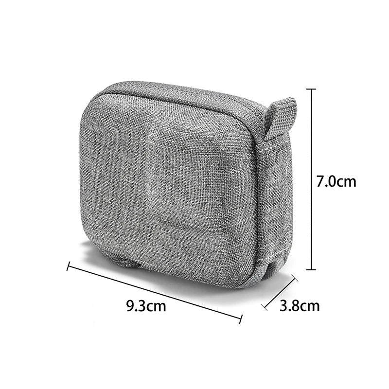 Mini Waterproof EVA Storage Case for GoPro Hero 12/11/10/9/8 — Portable Action Camera Protective Bag