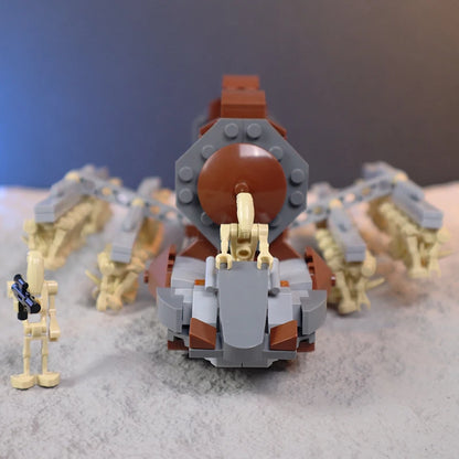 Platoon Attack Craft Droid Building Toy – DIY Star Army Model Blocks Set, Christmas Gift for Boys, Kids, and Adults