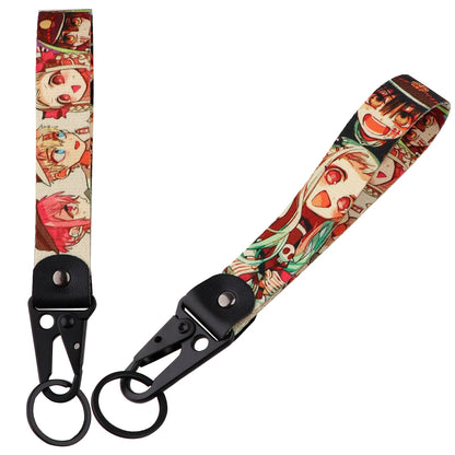 Anime Eagle Beak Keychain – Cool Short Lanyard for Phone, Badge Holder & USB Pendant