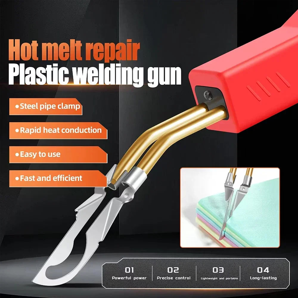 Plastic Welder Smooth Tip Head - Car Bumper Dashboard Repair Welding Gun Smoothing and Cutting Accessory