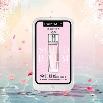 Women’s Pheromone Solid Perfume Balm – Long-Lasting Light Fragrance, Portable Body Perfume