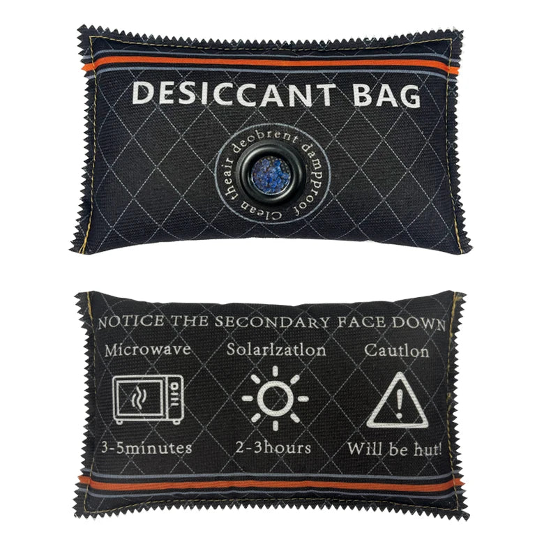 Car & Home Dehumidifier Bag – Reusable Silica Gel Moisture Absorber for Wardrobe, Shoes, Cabinets