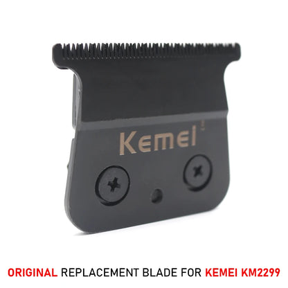 Original Replacement Blade for Kemei KM-2299 Clipper - Professional Hair Trimmer Cutting Knife Head, Parts & Accessories