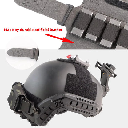 BOOIU Tactical Helmet Counterweight Bag – Balance Kit with 5 Counter Blocks for OPS FAST PJ MH Helmets