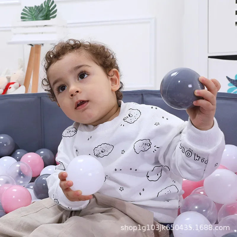 80x26cm Kids Ball Pit – Portable & Foldable Oxford Cloth Ball Pool for Toddlers & Babies, Indoor/Outdoor (Balls Not Included)