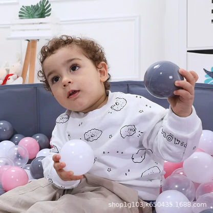80x26cm Kids Ball Pit – Portable & Foldable Oxford Cloth Ball Pool for Toddlers & Babies, Indoor/Outdoor (Balls Not Included)