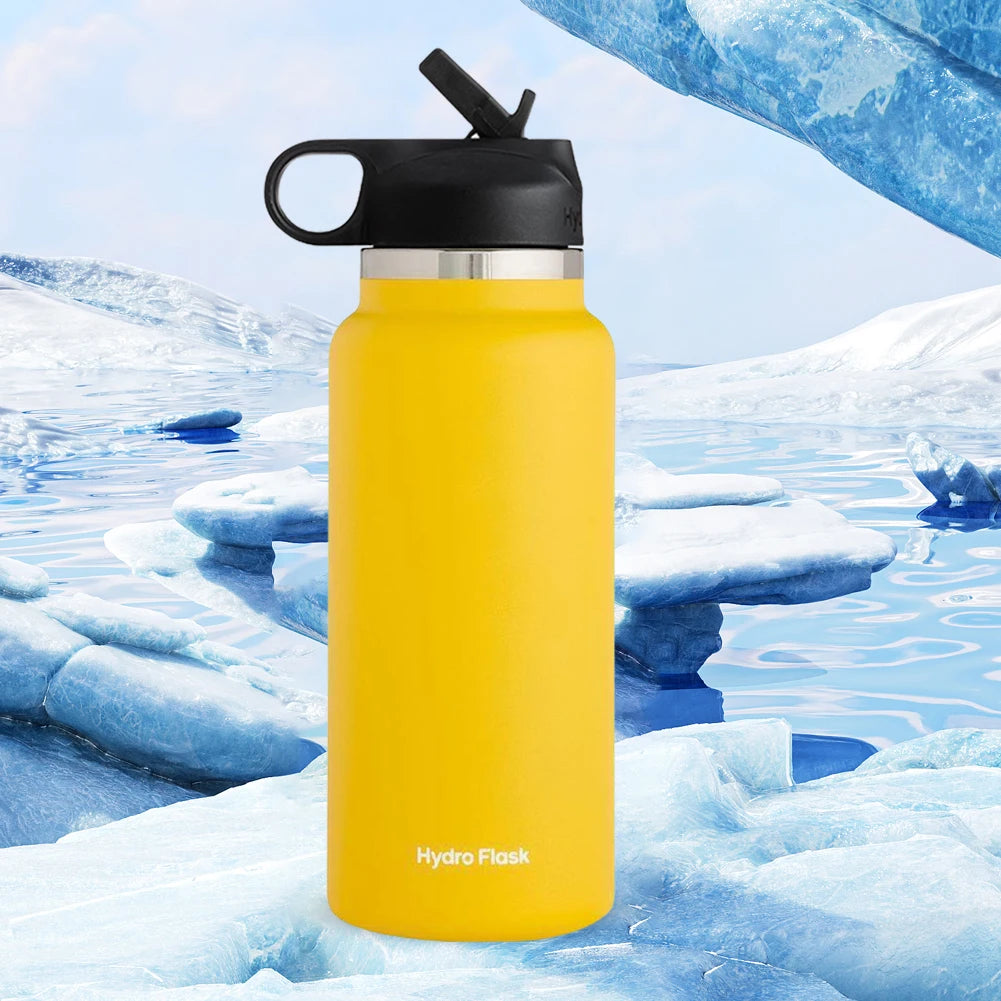 40oz Insulated Water Bottle – Stainless Steel Vacuum Flask, Keeps Drinks Hot & Cold, Flex Cap