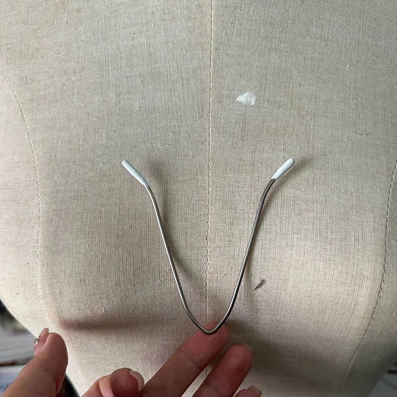 Stainless Steel Bra Underwire Shapers - 6-Piece Lingerie Making Supplies for Bras, Bustiers, and Corsets