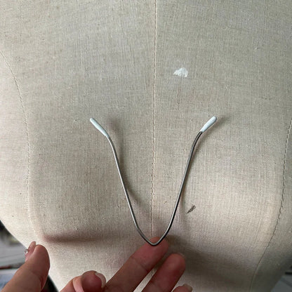 Stainless Steel Bra Underwire Shapers - 6-Piece Lingerie Making Supplies for Bras, Bustiers, and Corsets