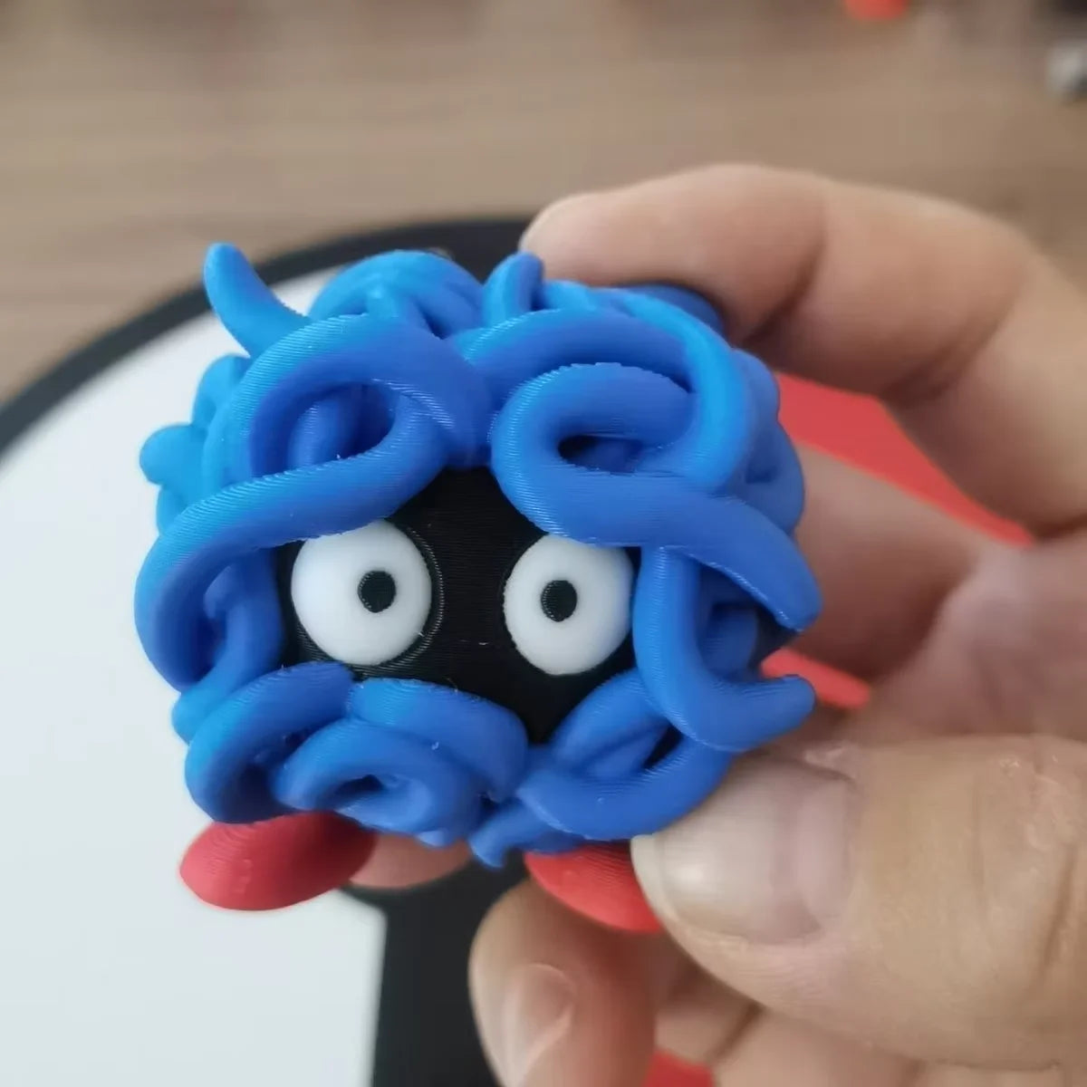 Pokemon Collectible Figures - 1:20 DIY 3D Printed Kawaii Cartoon Character Models & Kids Christmas Gift Toys