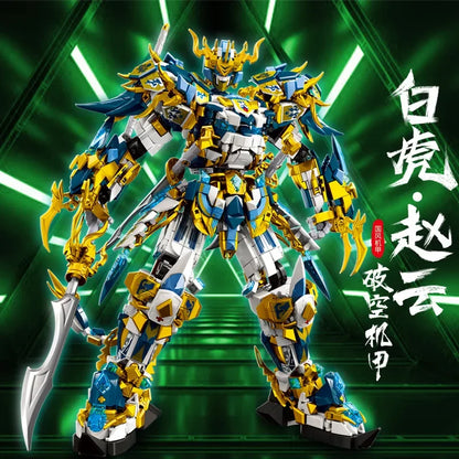 Mech WUKONG Monkey King Building Block Toy Set – ZHAOYUN Robot Hero DIY Bricks for Kids & Boys Gifts