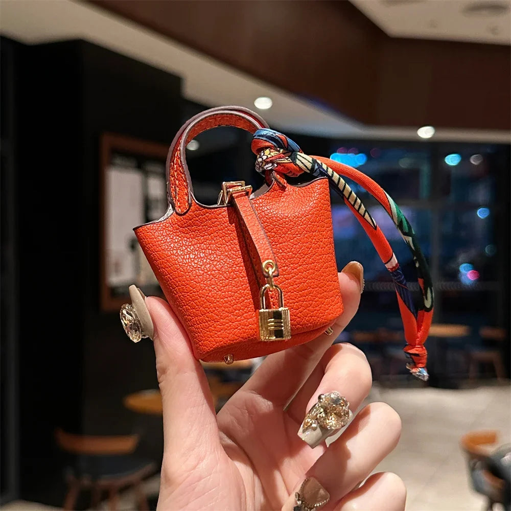 New Mini House Small Bag – Handheld Portable Bluetooth Earphone Bag, Zero Wallet, and Multifunctional Hand Rope Pouch