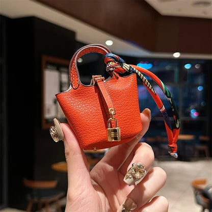 New Mini House Small Bag – Handheld Portable Bluetooth Earphone Bag, Zero Wallet, and Multifunctional Hand Rope Pouch